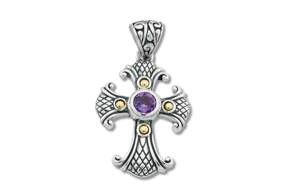 Rinjani Pendant- Amethyst
