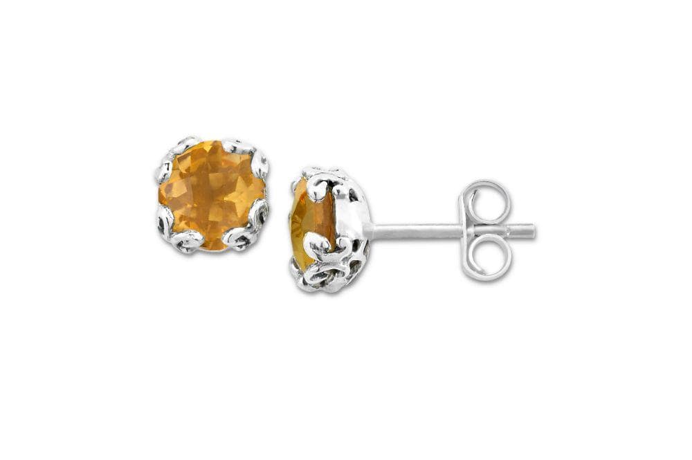 Samuel B. EARRING Glow Studs Citrine