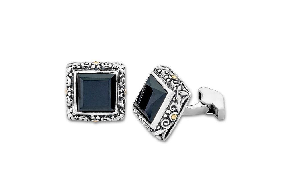 Samuel B. CUFFLINK Solomon Cufflinks- Onyx Onyx