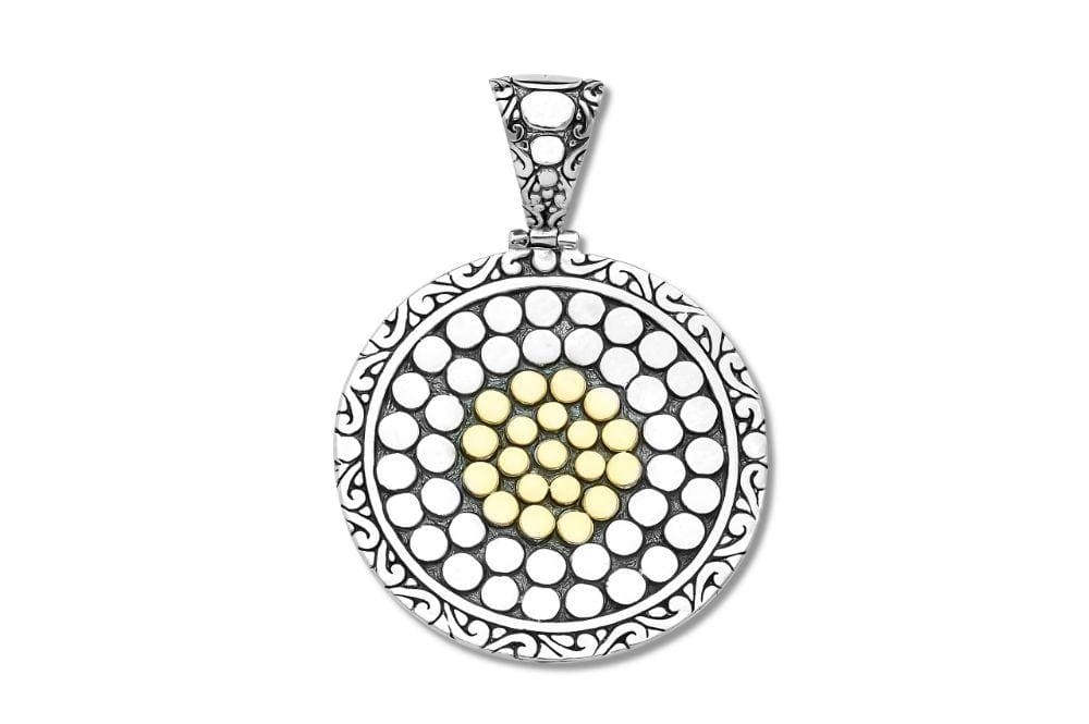 Samuel B. PENDANT Atuh Pendant- Silver And Gold Silver And Gold