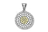 Samuel B. PENDANT Atuh Pendant- Silver And Gold Silver And Gold