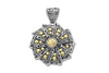 Samuel B. PENDANT Roda Pendant Silver And Gold