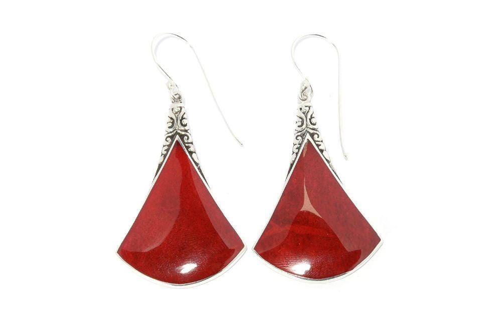 Samuel B EARRING Altitude Earrings Coral