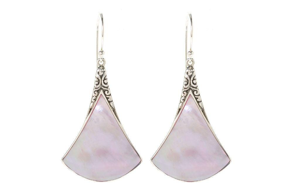 Samuel B EARRING ALTITUDE EARRINGS PINK MOTHER OF PEARL