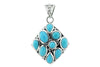 Samuel B PENDANT Amanzi Pendant Sleeping Beauty Turquoise