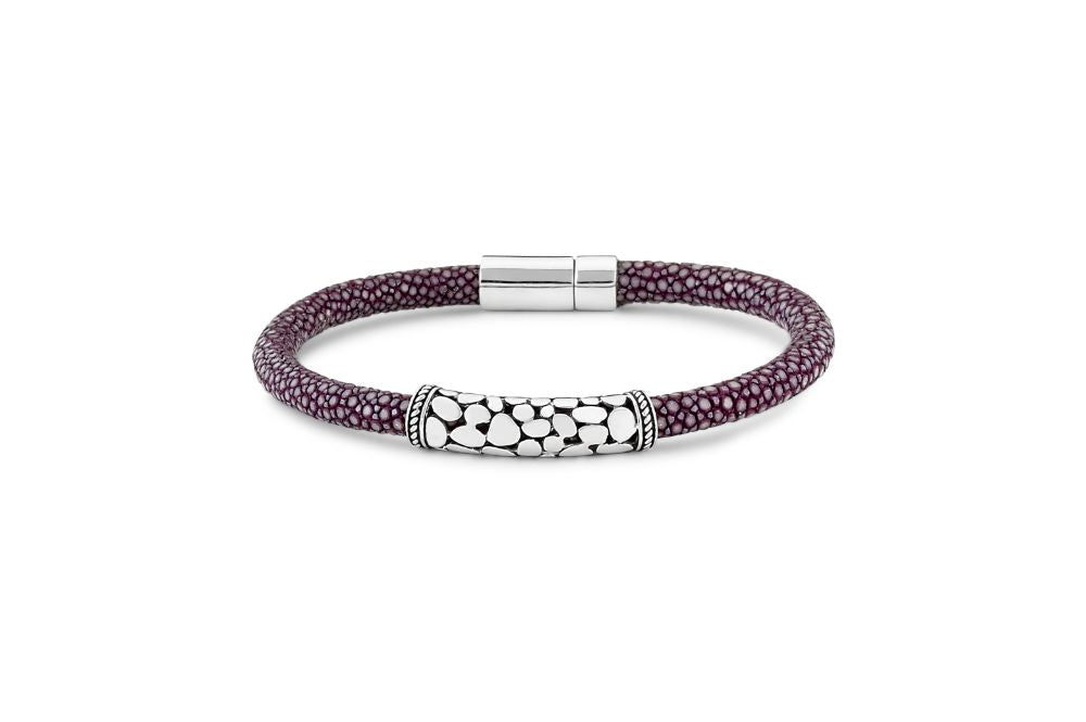 Api Bracelet- Lavender Stingray