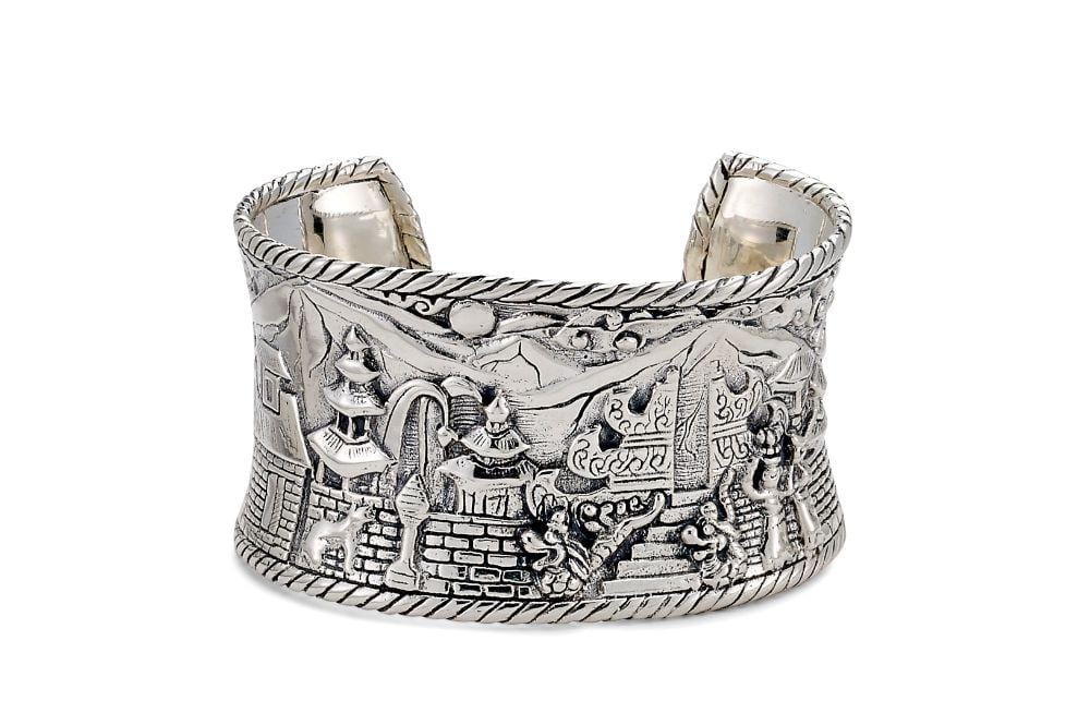 Samuel B BANGLE Agung Bangle Silver