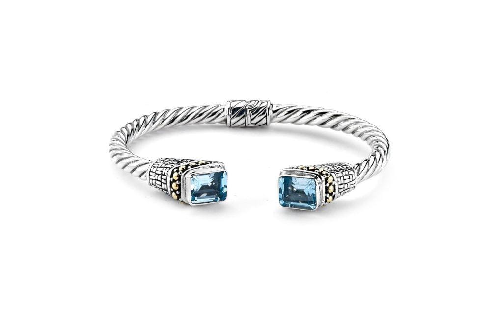 Samuel B BANGLE Bailey Bangle BLUE TOPAZ