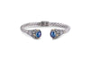 Samuel B BANGLE Balangan Bangle Blue Mabe Pearl
