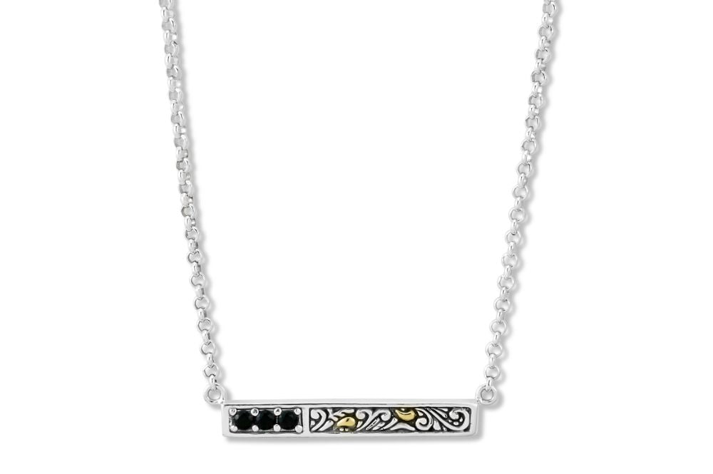 Barat Necklace- Onyx