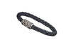 Samuel B BRACELET BARON FREDERICK BRACELET BLACK LEATHER