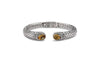 Samuel B BANGLE BASKETWEAVE BANGLE CITRINE