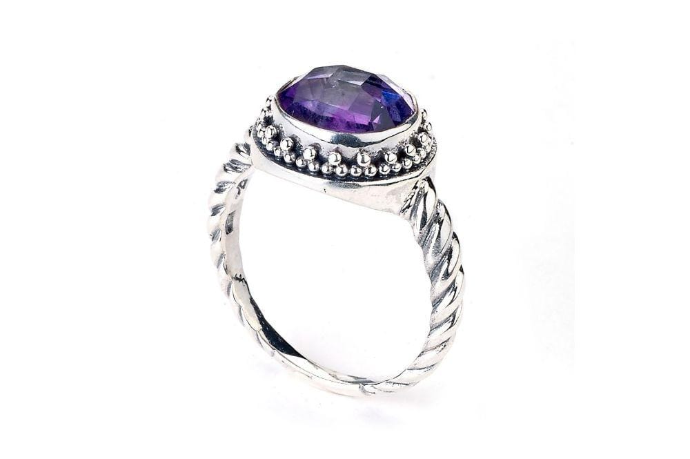 Samuel B RING BATUR RING AMETHYST / 5