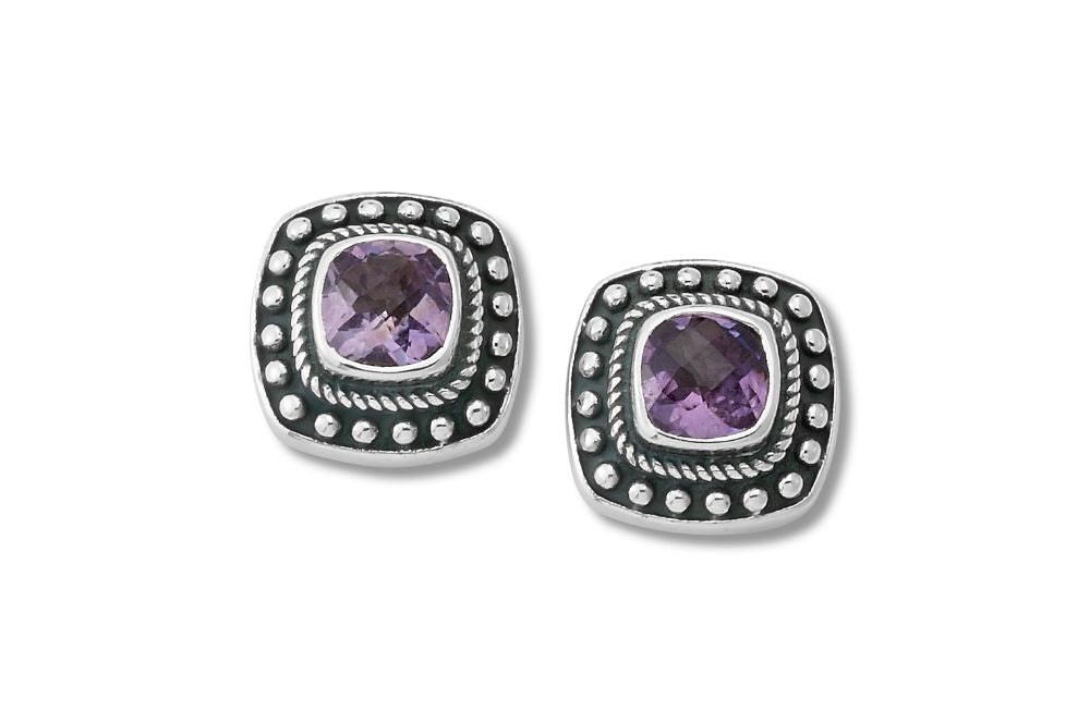 Berkah Earrings- Amethyst