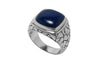 Samuel B RING BIRU RING LAPIS / 7.5