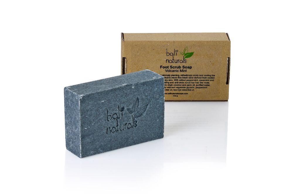 Bali Naturals SOAP Foot Scrub Soap- Volcanic Mint