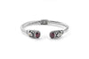 Samuel B. BANGLE Borneo Bangle- Garnet Garnet