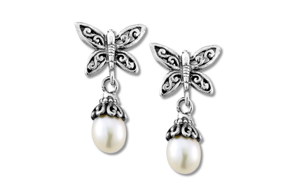 Baluran Earrings- Pearl