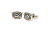 Samuel B CUFFLINK BROOKLYN CUFFLINKS SILVER AND GOLD