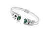 Samuel B. BANGLE Capung Bangle- Malachite Malachite