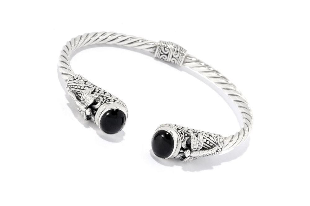 Samuel B. BANGLE Capung Bangle- Onyx Onyx