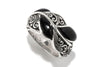 Samuel B RING CASCADA LEAF RING BLACK SHELL / 5