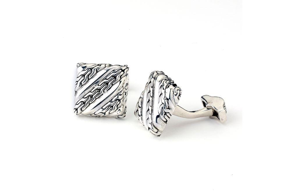 Samuel B CUFFLINK CHICAGO CUFFLINKS SILVER