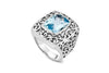 Samuel B. RING Chloe Ring Blue Topaz / 5