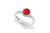 Samuel B. RING Comet Ring- Coral Coral / 5