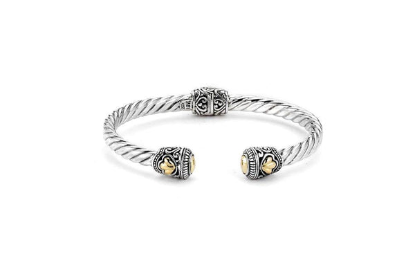 Samuel B. BANGLE Corina Bangle Silver And Gold