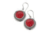 Samuel B EARRING CORONA EARRINGS CORAL