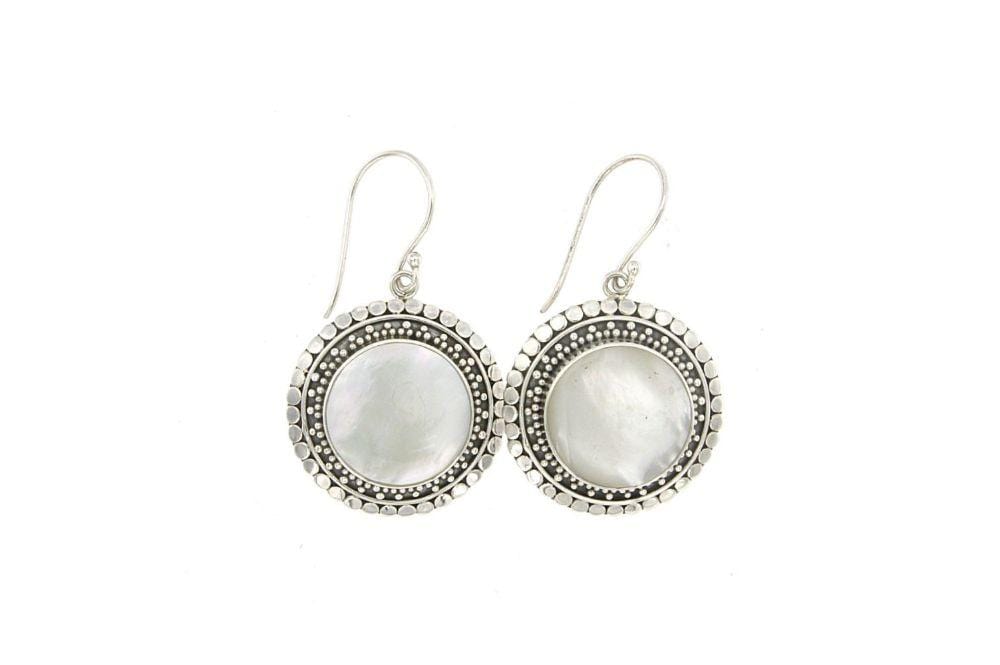 Samuel B. EARRING Corona Earrings- Mother Of Pearl Mother Of Pearl