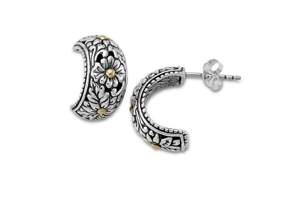 Samuel B. EARRING Crescendo Earrings Silver And Gold