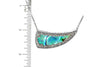 Samuel B NECKLACE CRESCENT MOON PENDANT