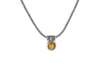 Samuel B. NECKLACE Droplet Necklace- Citrine Citrine