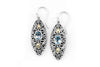 Samuel B EARRING ELEA EARRINGS BLUE TOPAZ
