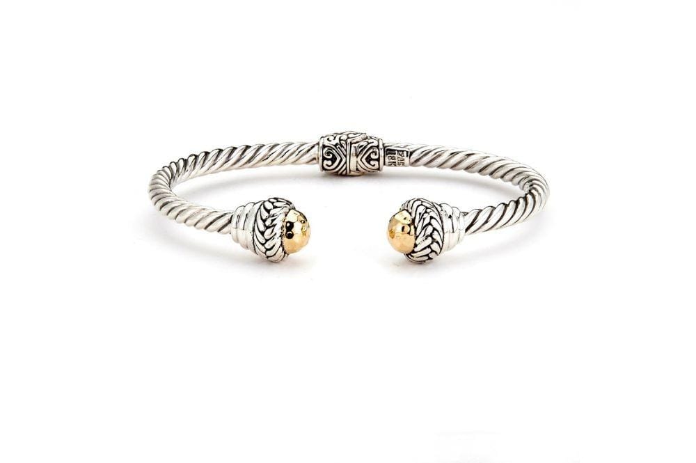 Samuel B BANGLE EMPAT BANGLE SILVER AND GOLD