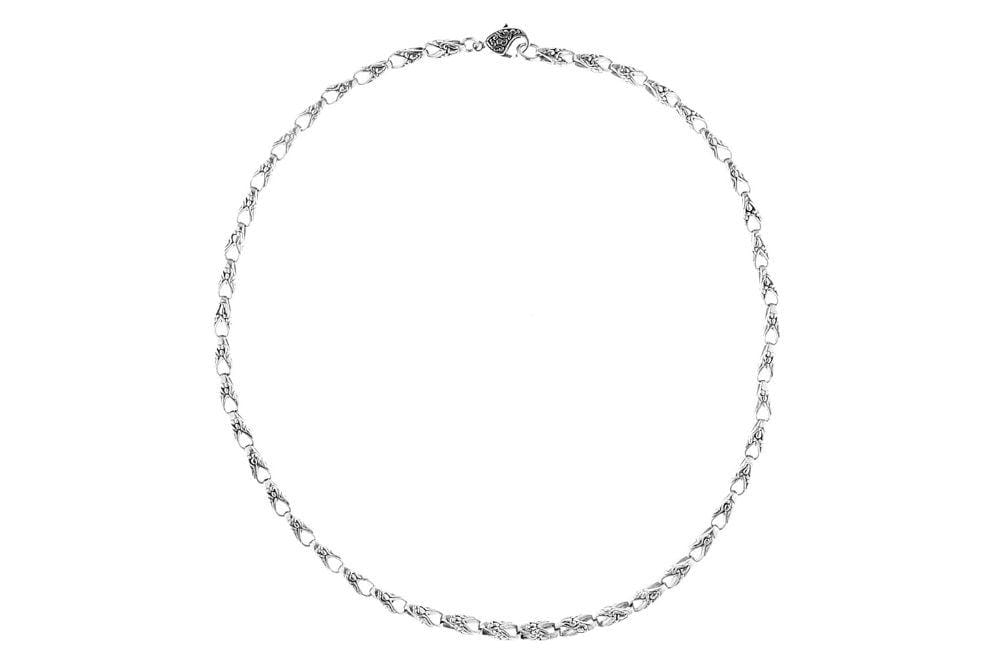 Samuel B CHAIN EMBRACE NECKLACE SILVER / 18"