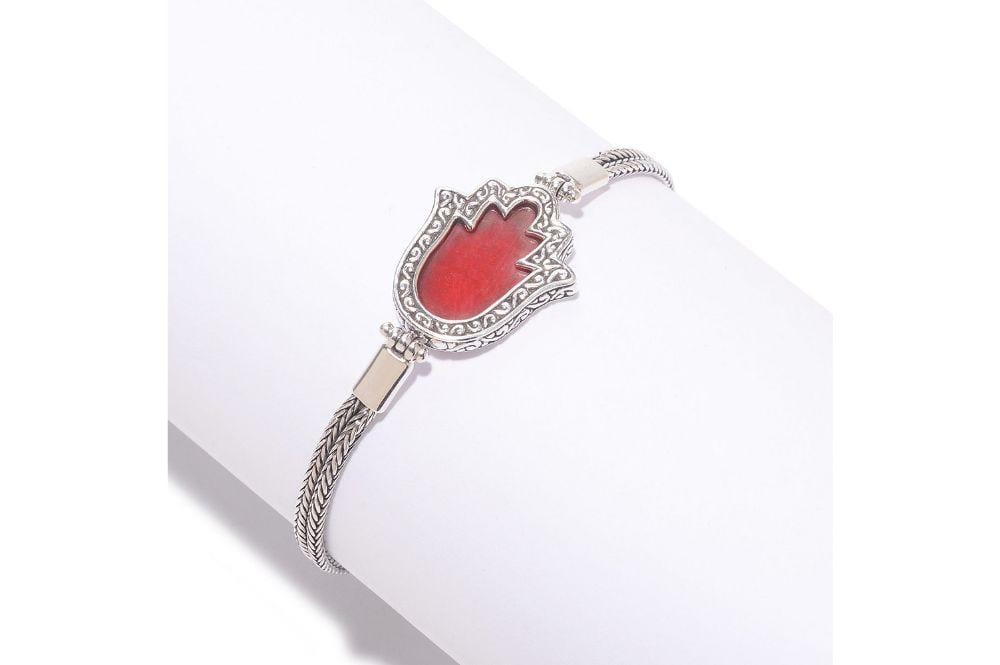 Samuel B BRACELET FATIMA BRACELET CORAL