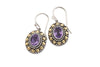 Samuel B EARRING FIONA EARRINGS AMETHYST