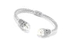 Samuel B. BANGLE Fiorella Bangle- White Pearl White
