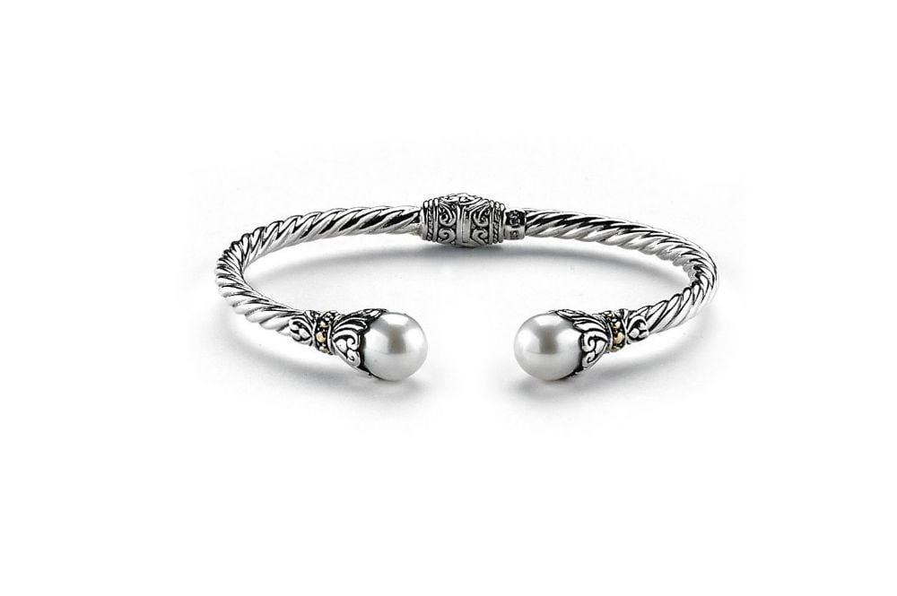 Samuel B. BANGLE Fresh Water Bangle- White Pearl White Pearl