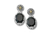 Gagak Earrings- Onyx