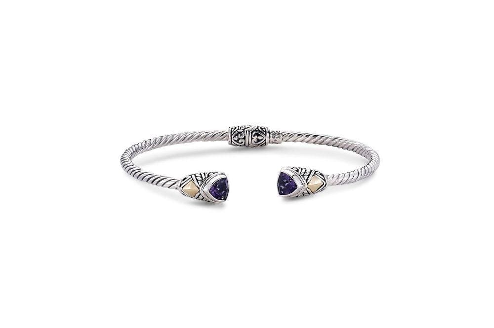 Samuel B BANGLE GEMMA BANGLE AMETHYST