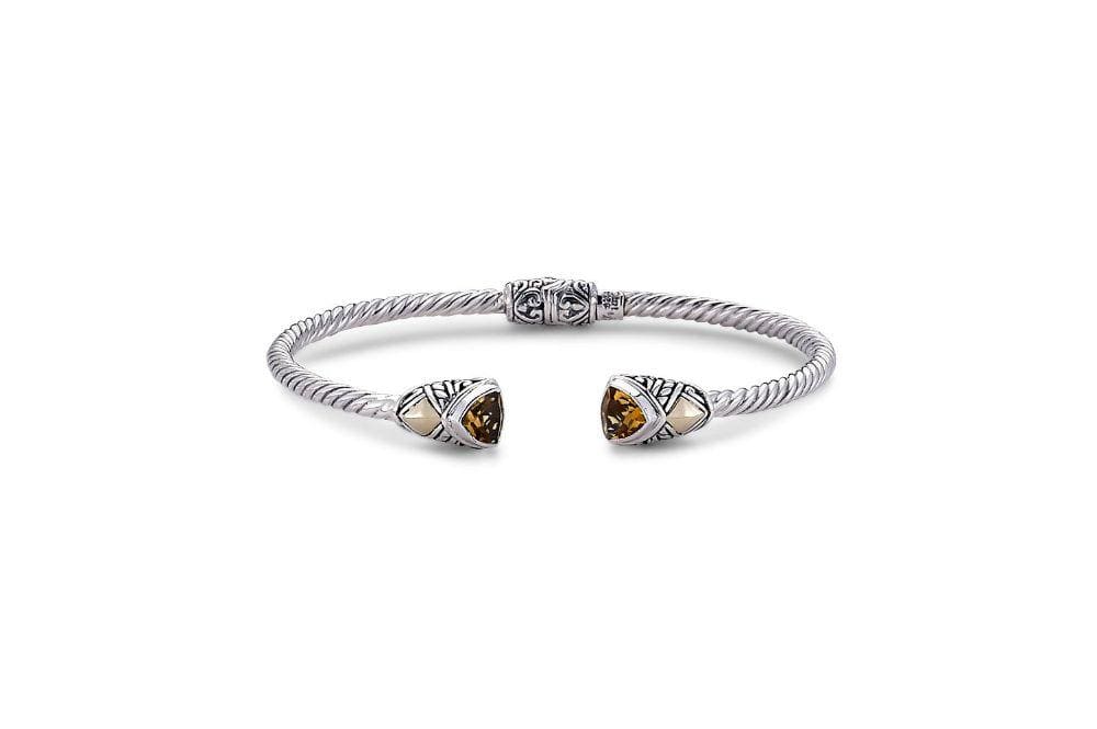 Samuel B. BANGLE Gemma Bangle- Citrine Citrine