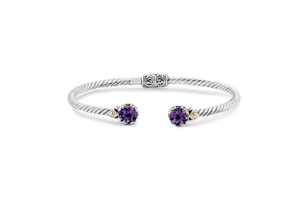 Samuel B. Jewelry BANGLE GLOW BANGLE AMETHYST