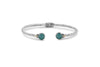 Samuel B. BANGLE Glow Bangle Aquamarine