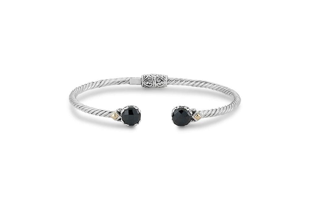 Samuel B. BANGLE Glow Bangle Black Spinel