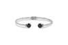 Samuel B. BANGLE Glow Bangle Black Spinel
