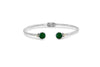 Samuel B. BANGLE Glow Bangle Emerald